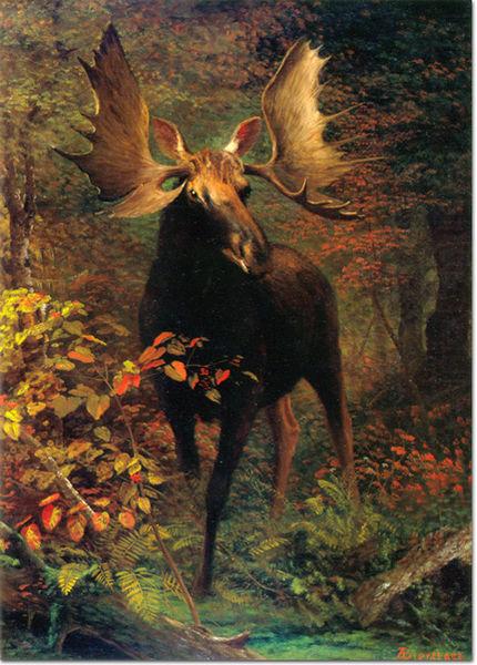 Albert Bierstadt In the Forest china oil painting image